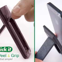 Kick it cell phone stand just peel and grip