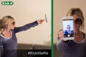 Kick it Selfie Stick